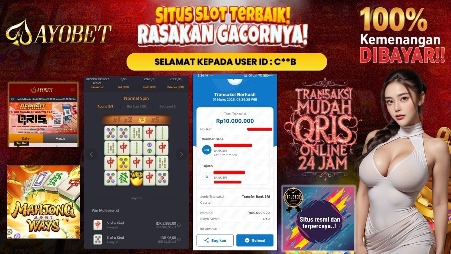 AYOBET JACKPOT SLOT MAHJONG WAYS